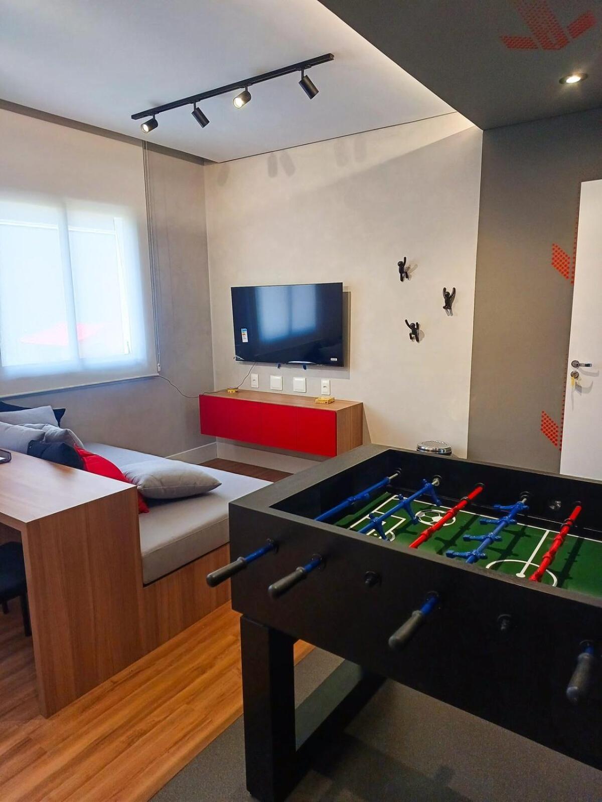 Apt 17 Andar Com 2 Quartos A 300M Do Metro Com Piscina E Academia Apartamento