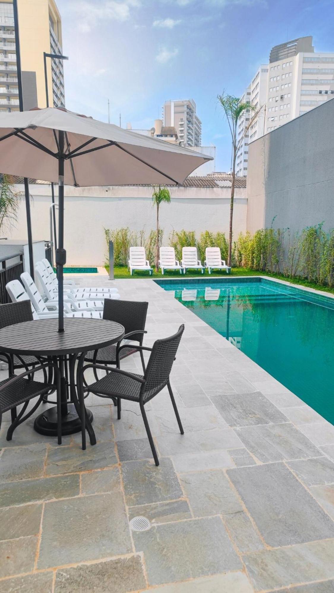 Apartamento Apt 17 Andar Com 2 Quartos A 300M Do Metro Com Piscina E Academia São Paulo